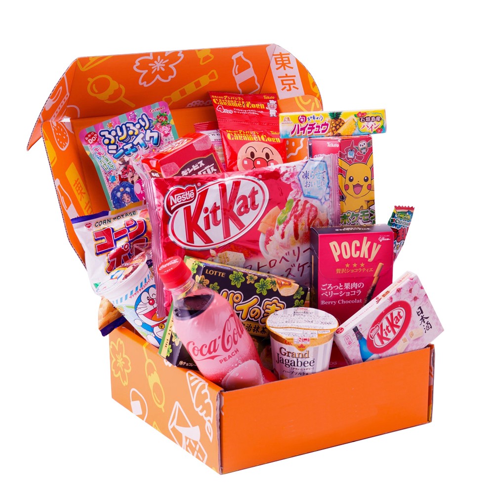 Custom paper packaging food outside shipping snack box