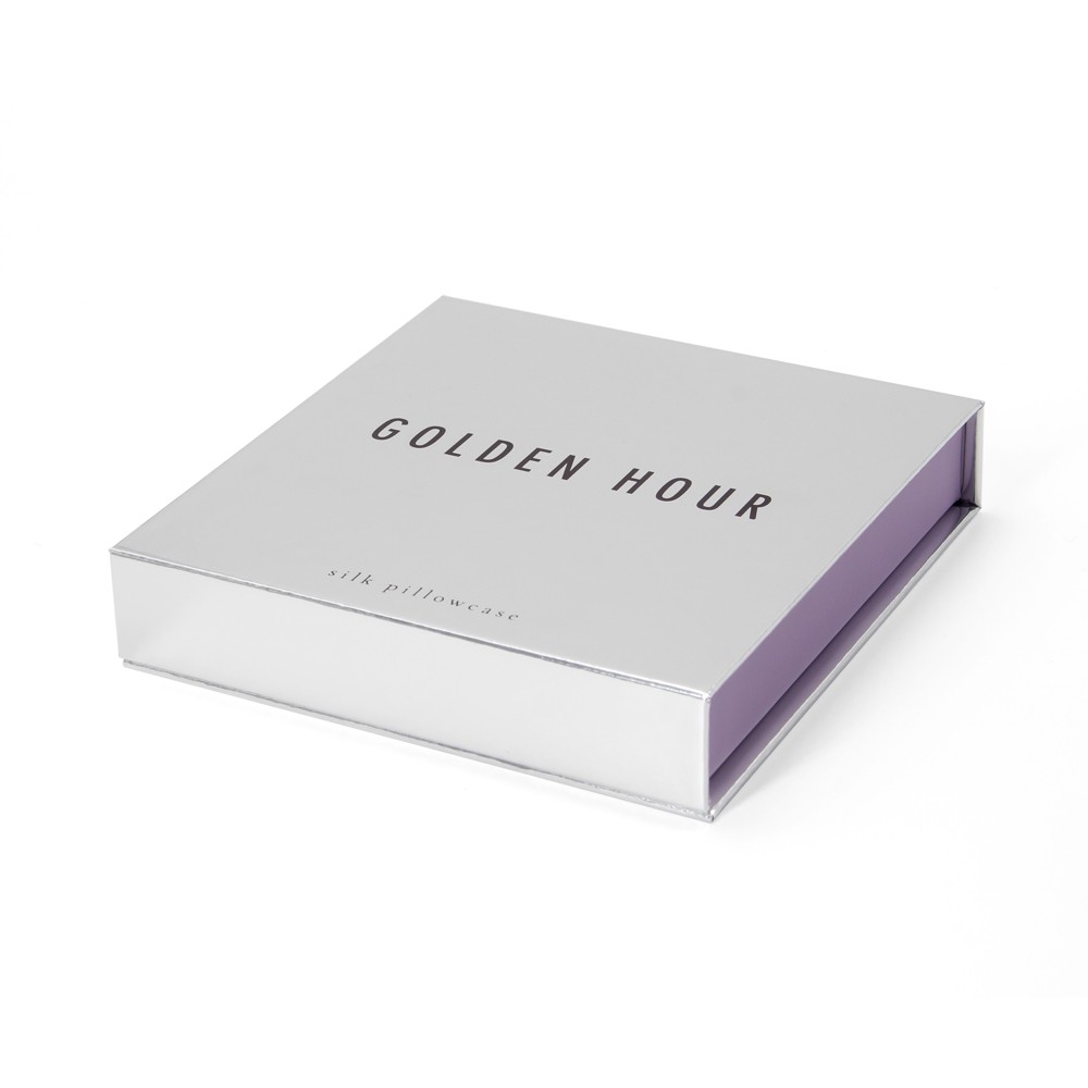Silver color gift box