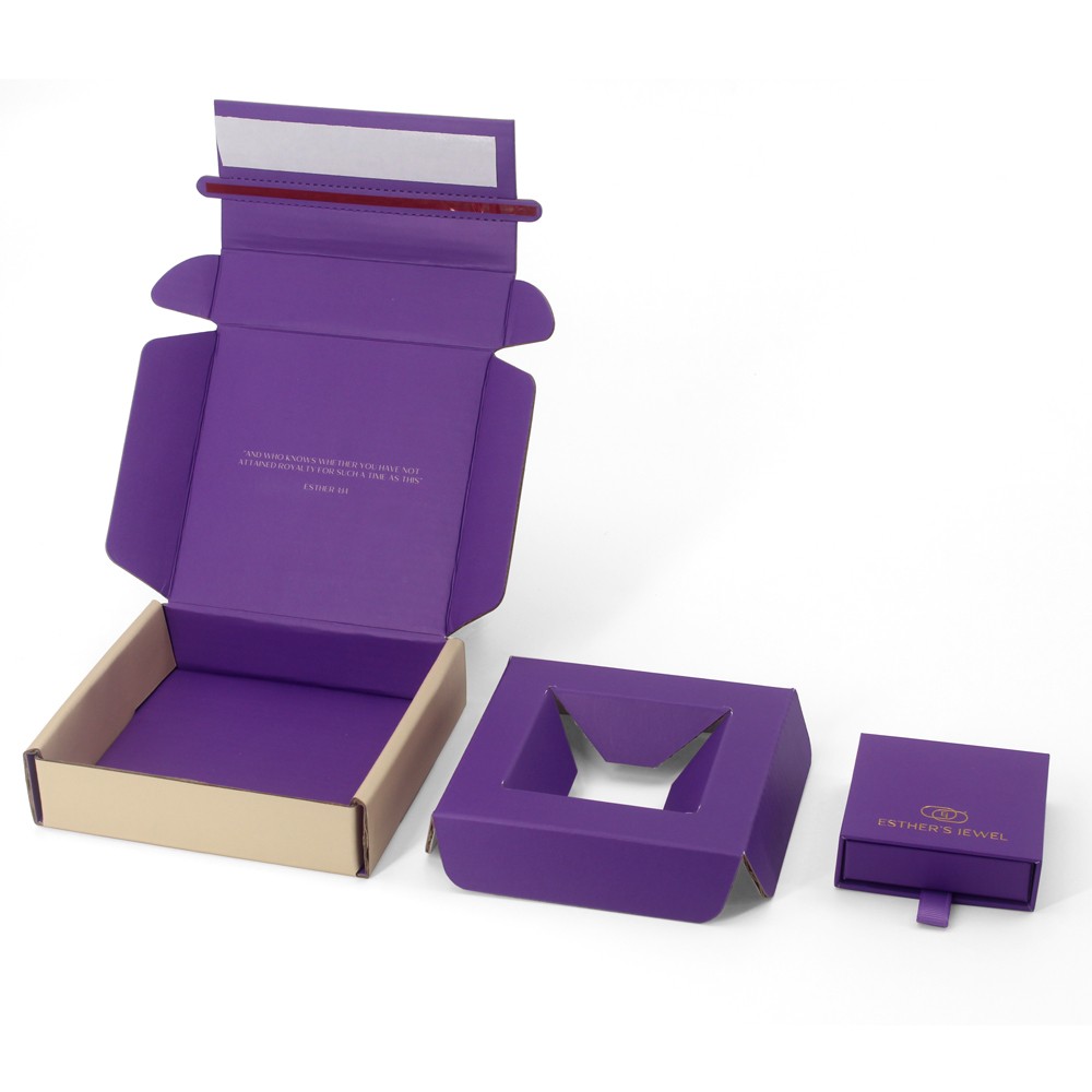 Jewellery set packaging box