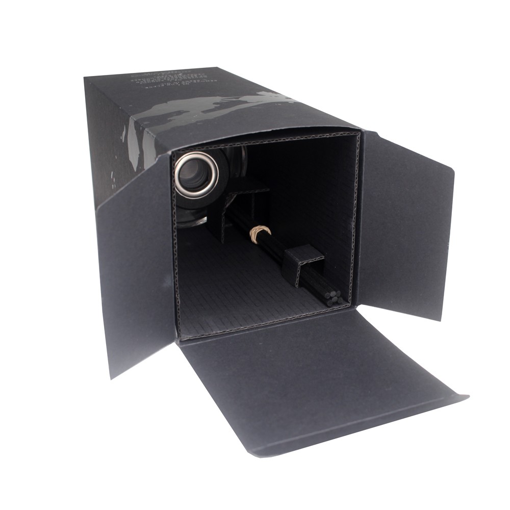 Cardboard reed diffuser packaging box