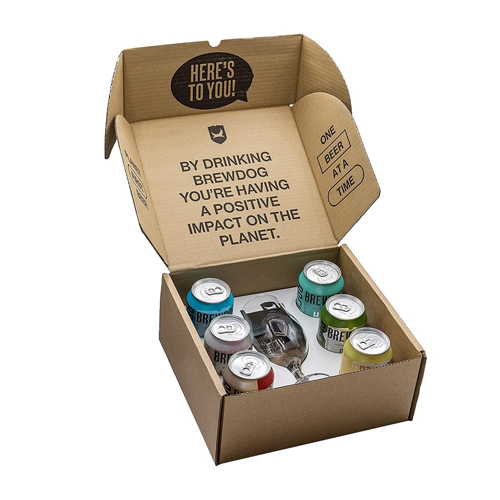 Drink cans packaging box