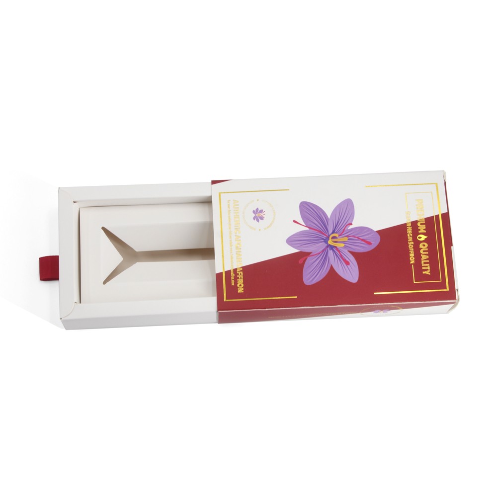 Cheap price saffron packaging box