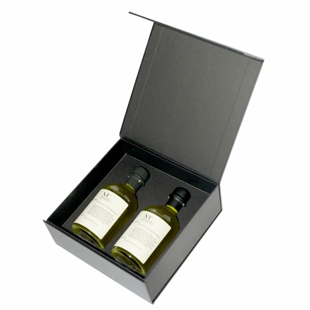 Gift box for olive bottle