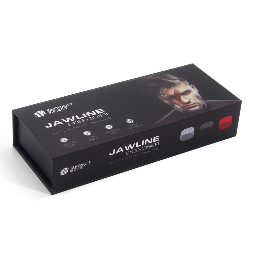 Custom packaging box for Jawline exerciser