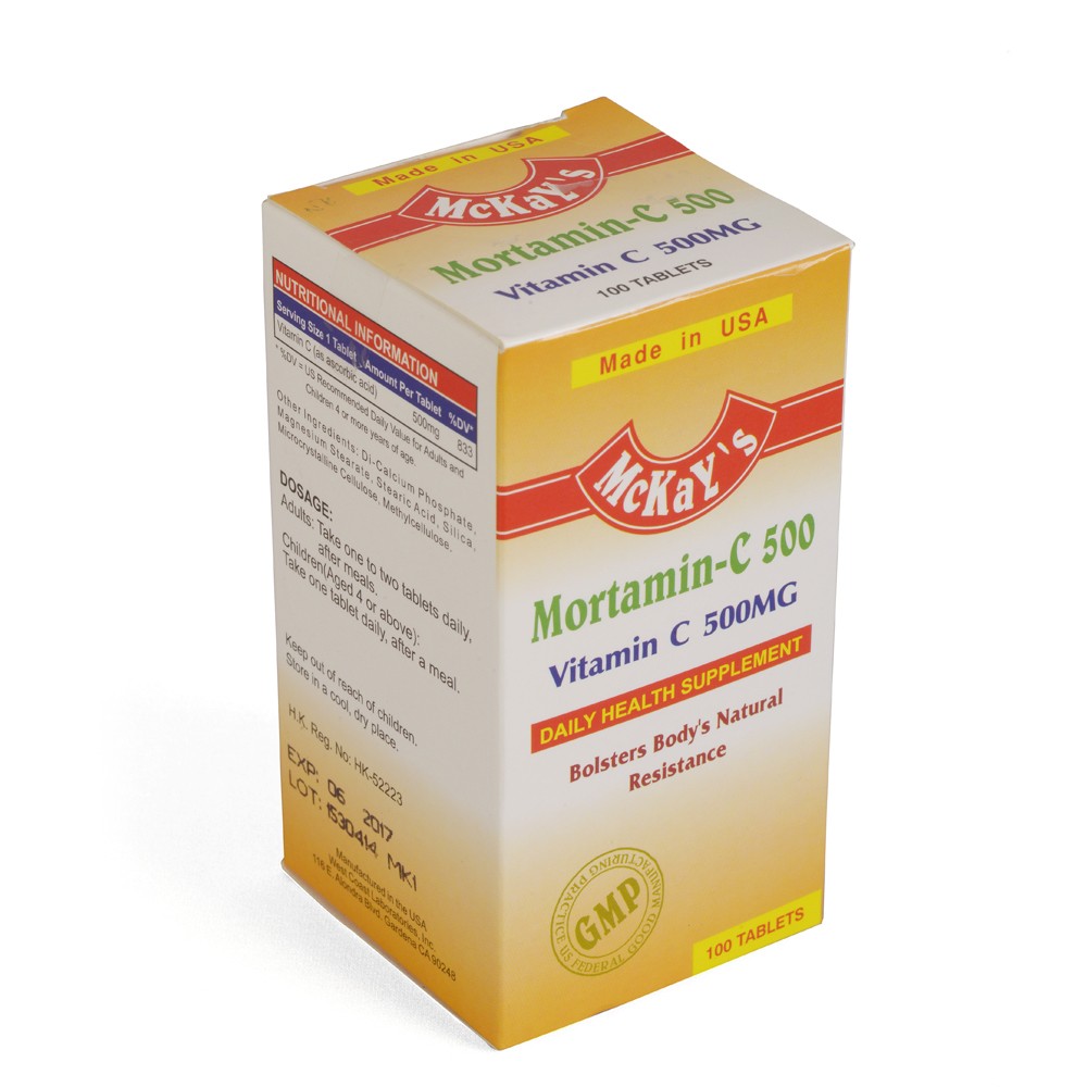Verpackungsbox für Vitamingläser