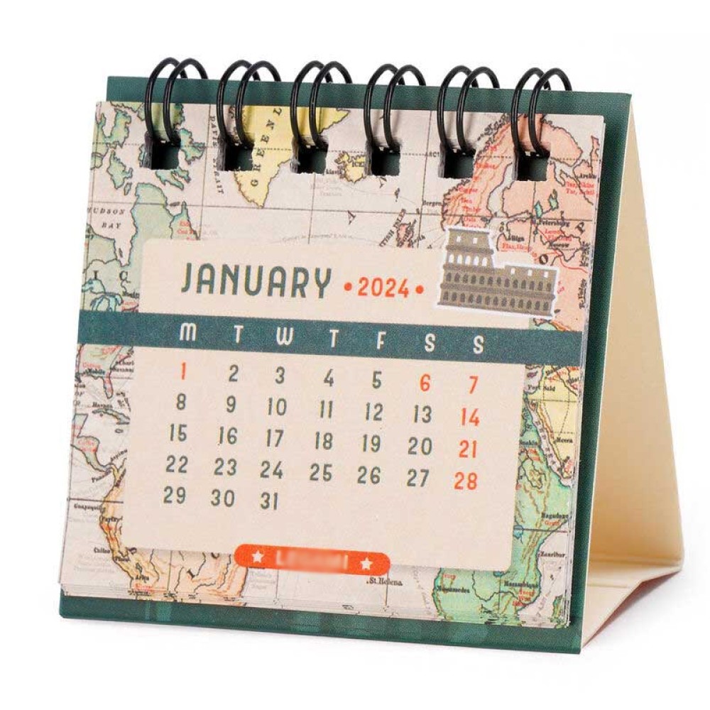 Custom printing desk calendar 2024