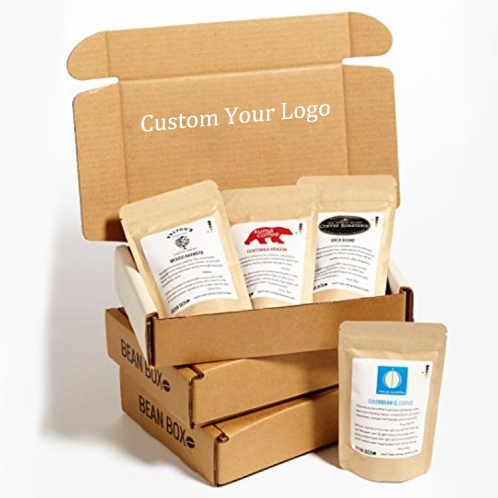 Coffee beans shipping box