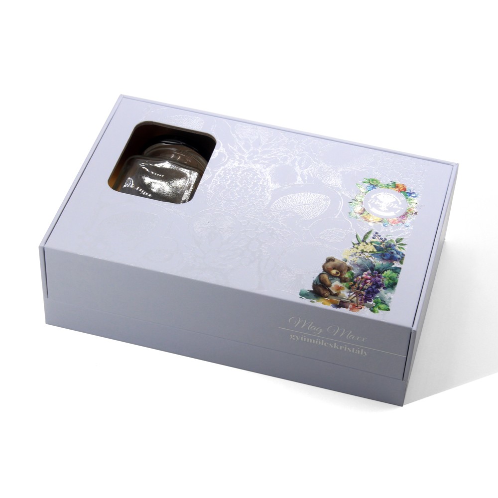 Luxury gift box for glass jar