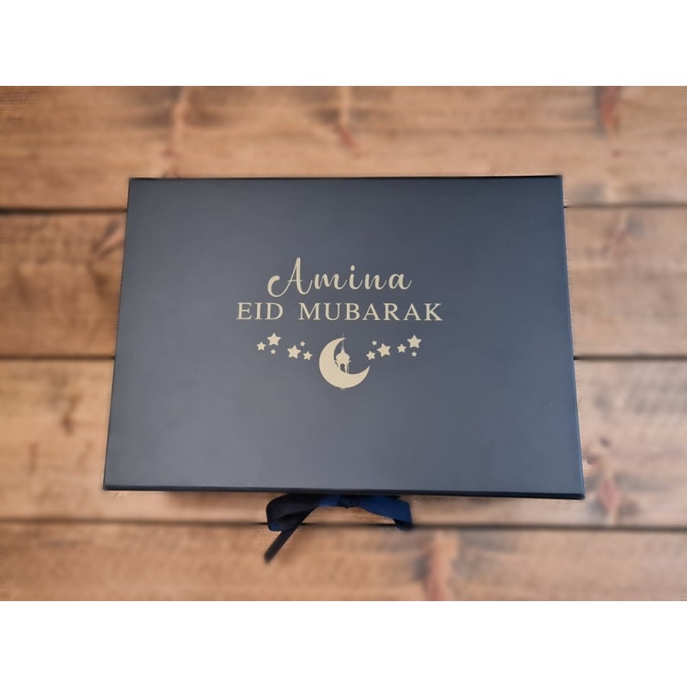 Custom islam ramadan gift box eid mubarak packaging box