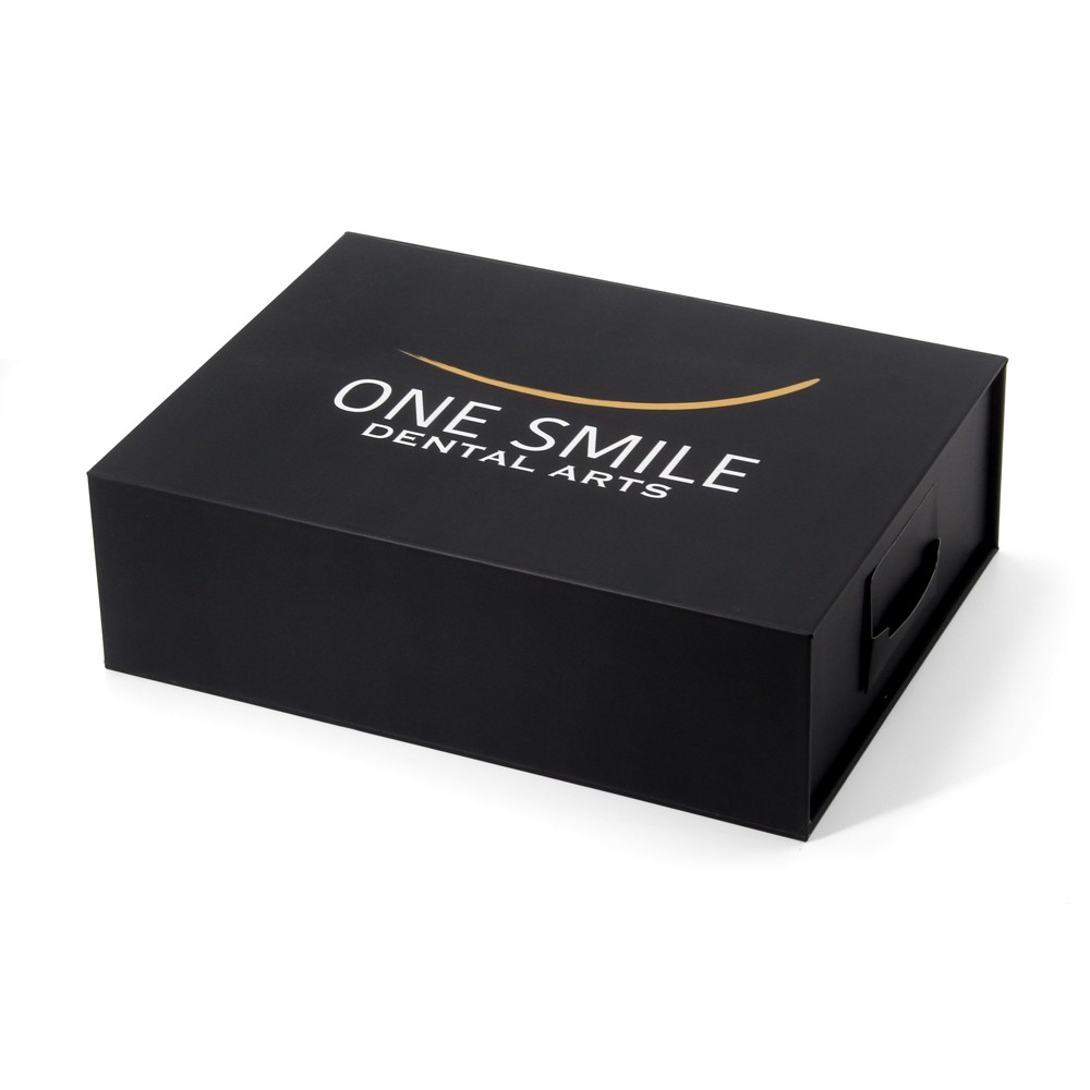 Custom magnetic box for dental case