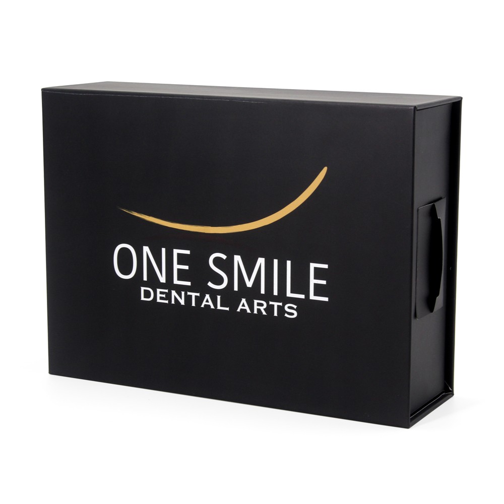 Custom magnetic box for dental case
