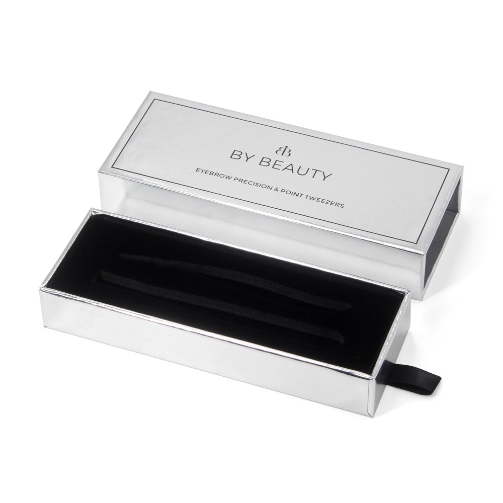 Eyebrow tweezers packaging drawer box