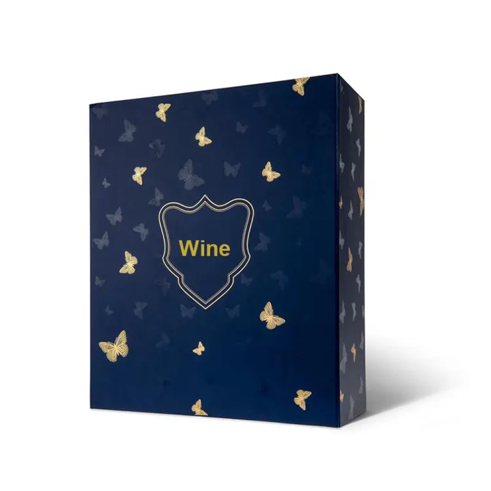 Custom box for wine bottle