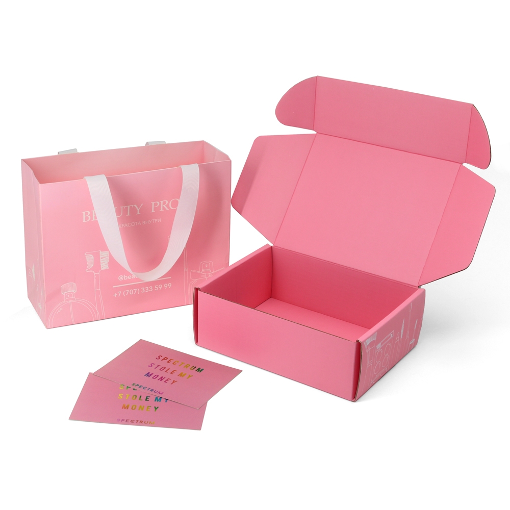 Beauty mailer packaging box