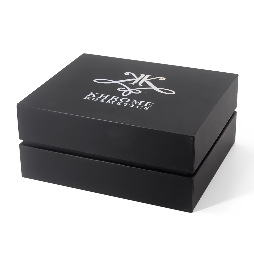 Rigid paper gift box with lid