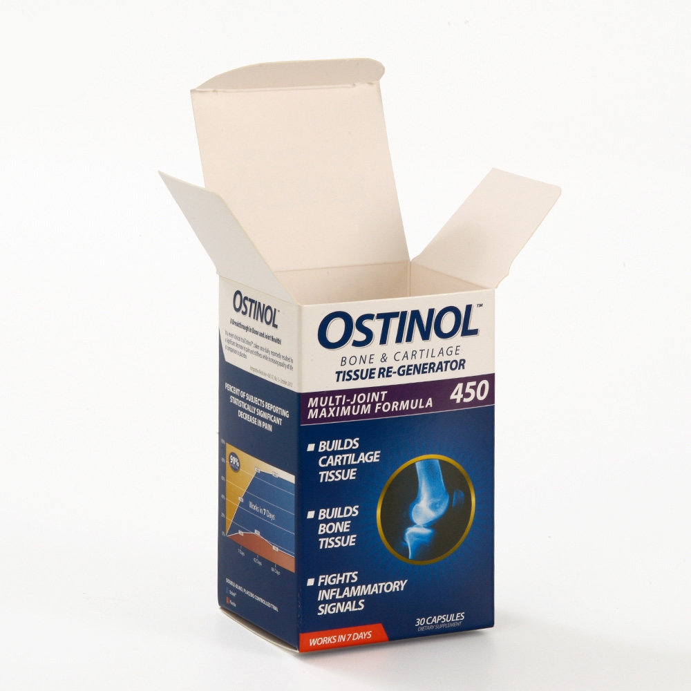 Custom Medical Ointment Tuck End Pharmaceutical Medicine Pill Paper Drug Packaging Box for Tablet