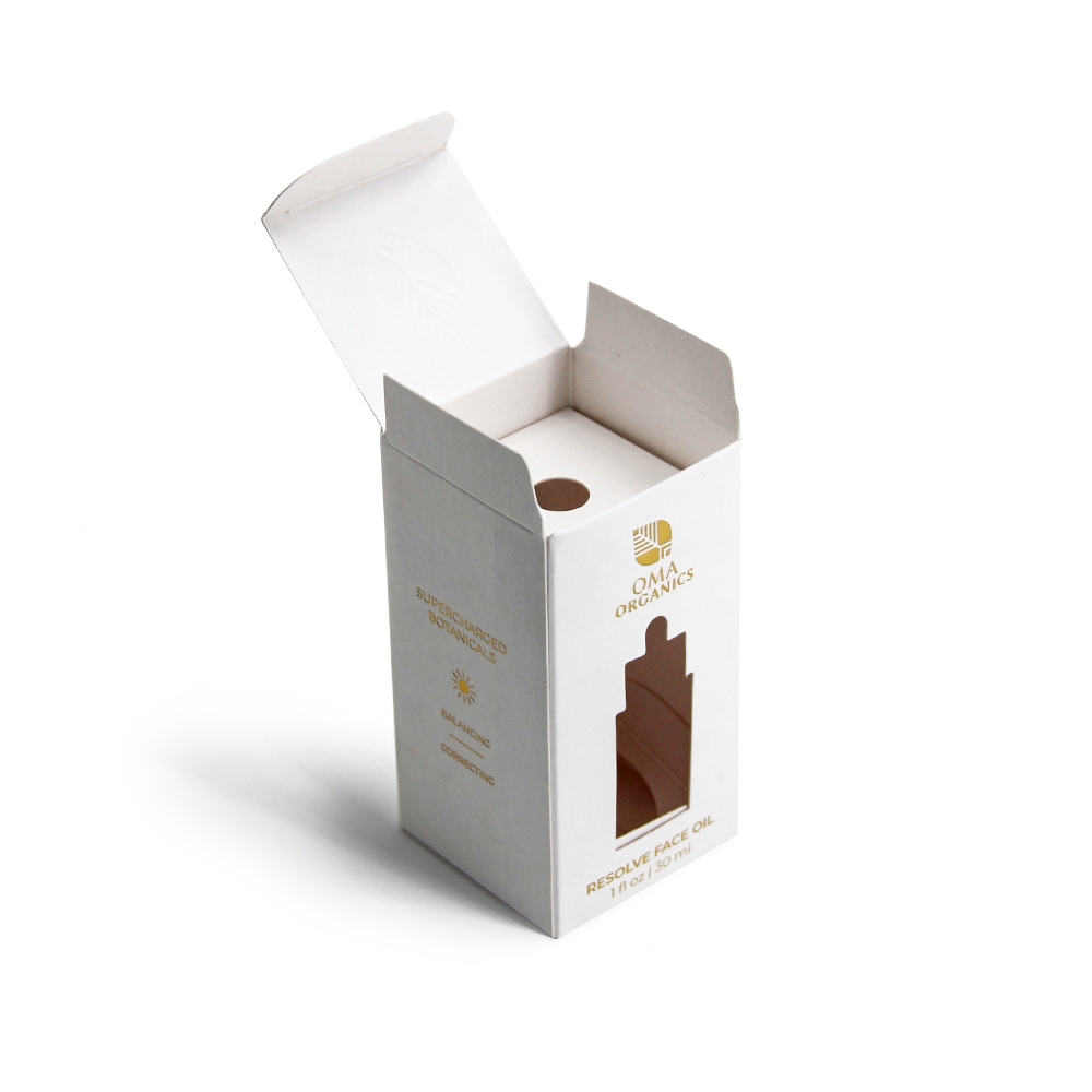 Custom Size Cardboard 30ml Dropper Bottle Packaging Box