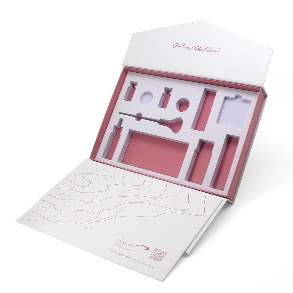 Benutzerdefinierte Luxus Doppel -Tür Magnetische Make -up Kosmetische Hautpflege -Verpackungsschachtel