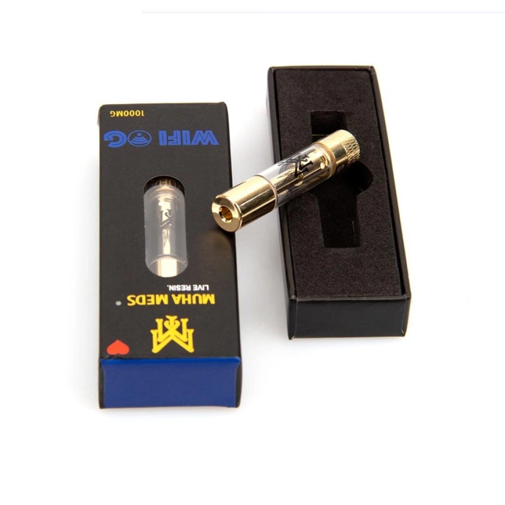 Muha Meds THC Vape Cartridge Box de envasado