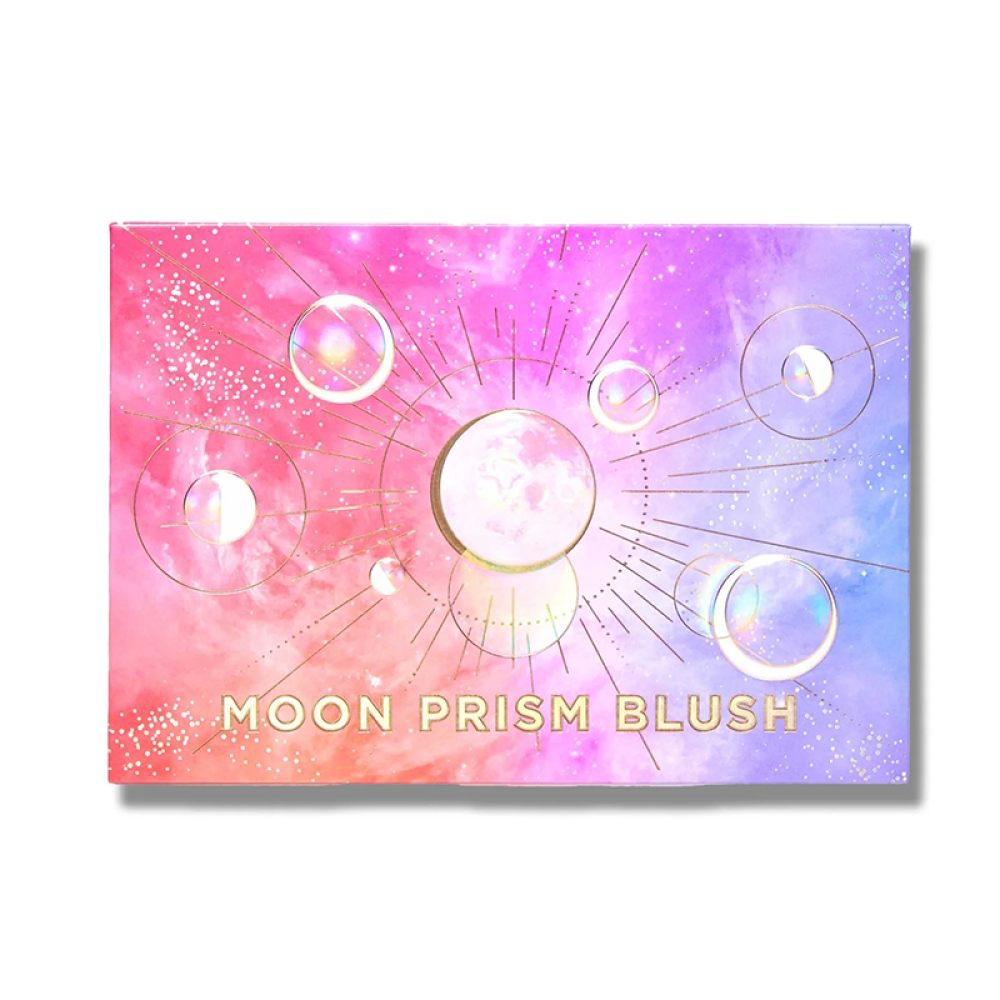 Benutzerdefiniertes Logo leerer Kartonpulver Blush Box