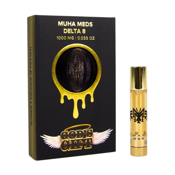Muha Meds THC Vape Cartridge Box de envasado