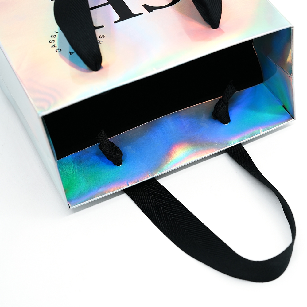 Персонализированный голографический косметический косметический космос евро тота бумаги подарки для покупок