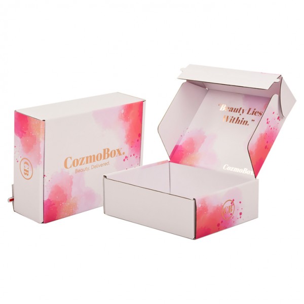 Customized Corrugated Emballage Carton Cardboard Packaging Shipping Mailer Boxes