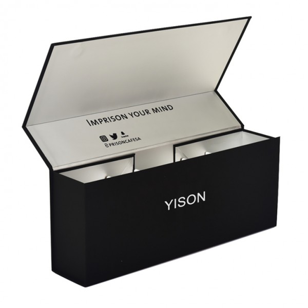 Boîte de chaussures en carton géant de luxe fait sur commande en gros avec  le logo Guangzhou Yison Printing Co.,Ltd