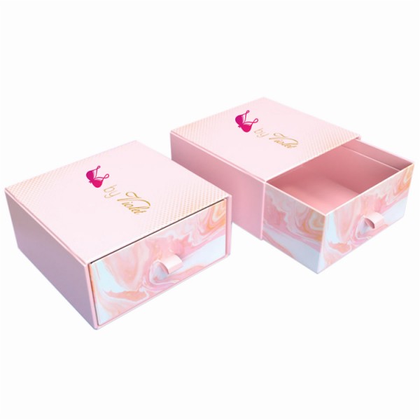 Factory Supply Packaging  Jewelry Box With Logo Printing