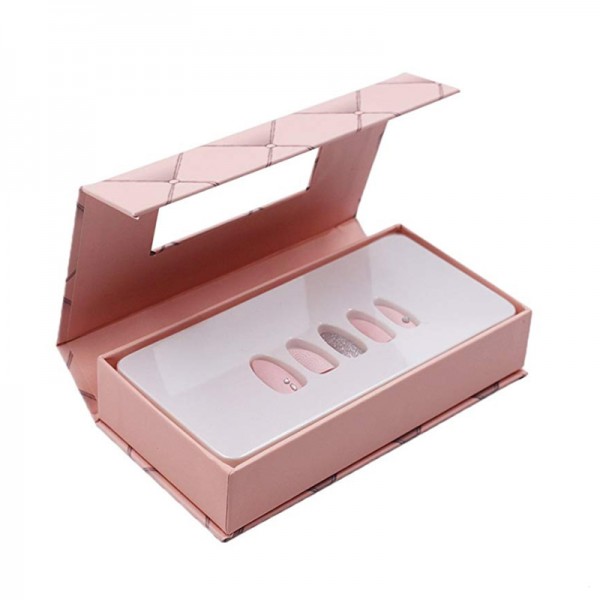 Custom Nail Tip Packing False Press On Nail Packaging Boxes