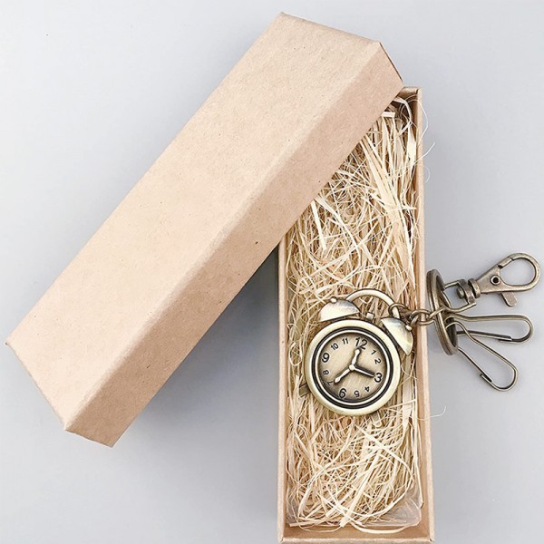 Customized kraft packaging box keychain paper boxes key chain gift box