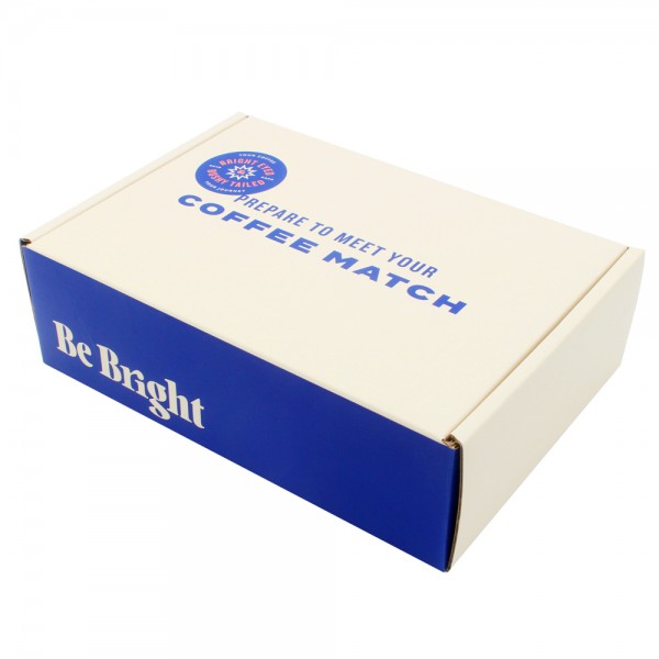 Изготовленная на заказ картонная коробка для доставки почтовой коробки, упаковочная коробка для кофемолки