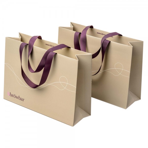 Bolsa de compras de papel Paperbag con logo