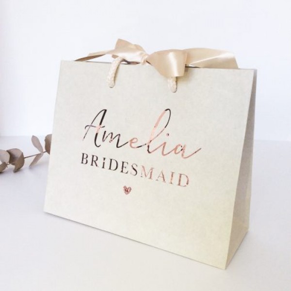 Sac cadeau merci sacs en papier de mariage