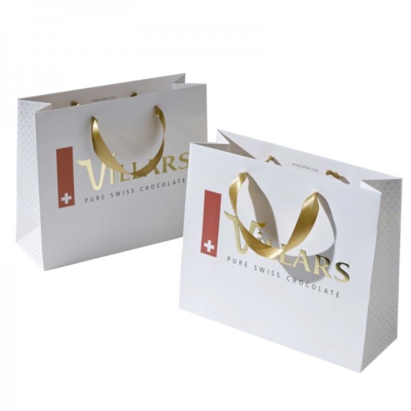 Caja de regalo de impresión personalizada con bolsa de papel para