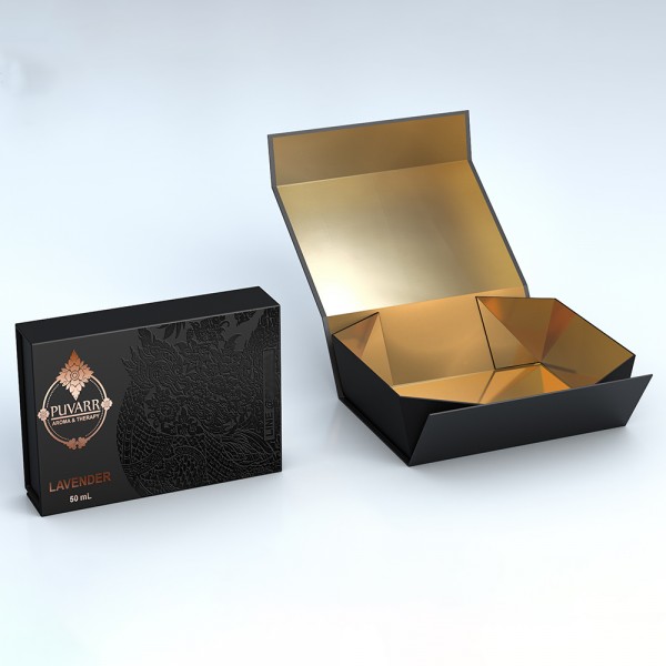 Custom made foldable gift box
