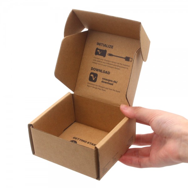 Petite boîte postale en papier kraft