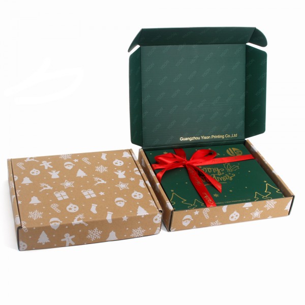 Weihnachts-Geschenkverpackungsset aus Papier