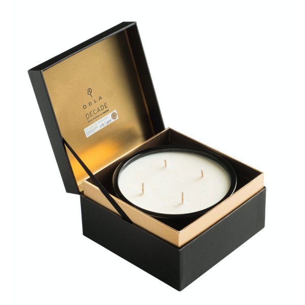 Custom 3 wick candle box packaging