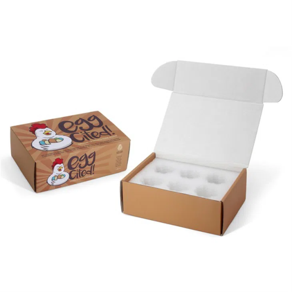 Коробка для упаковки яиц из гофрированного картона