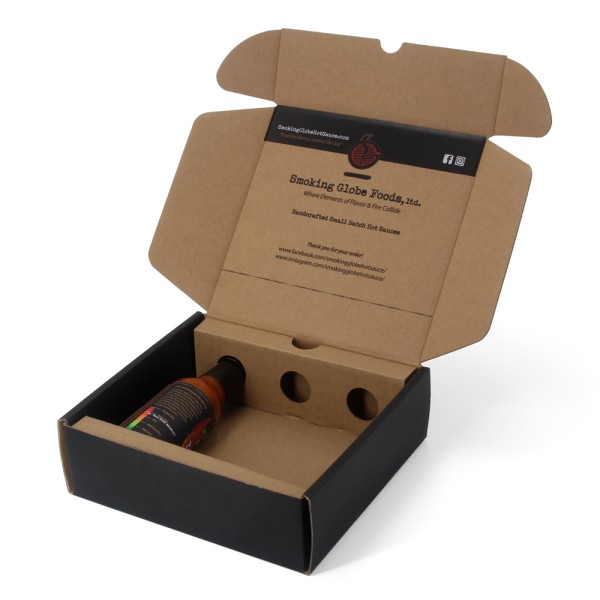 Крафт-упаковочная коробка для острого соуса