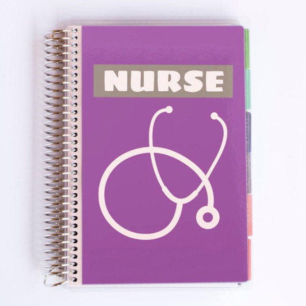 Planejador de diário escolar para estudantes de enfermagem