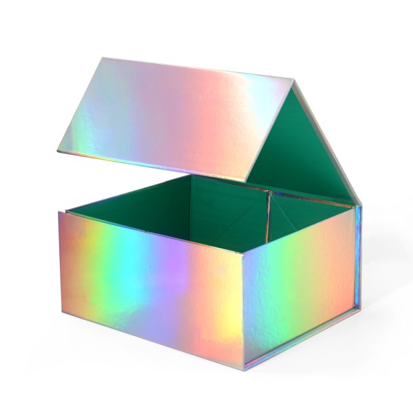 Holografische, faltbare Geschenkbox