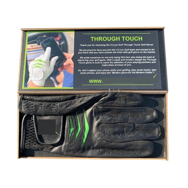 Golf glove packaging box