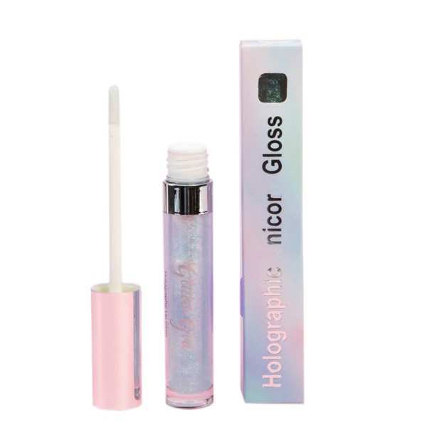 Custom hologram gift lipstick box packaging for lipgloss