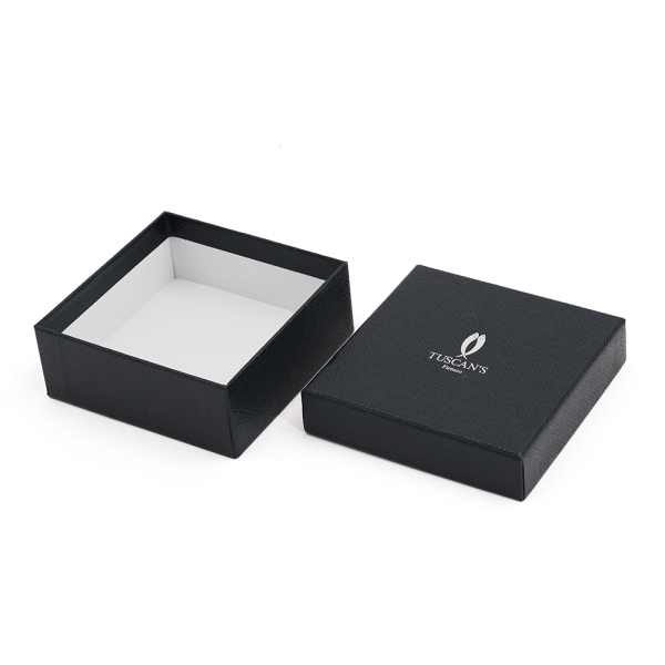 Custom Logo Faux Leather Jewelry Box