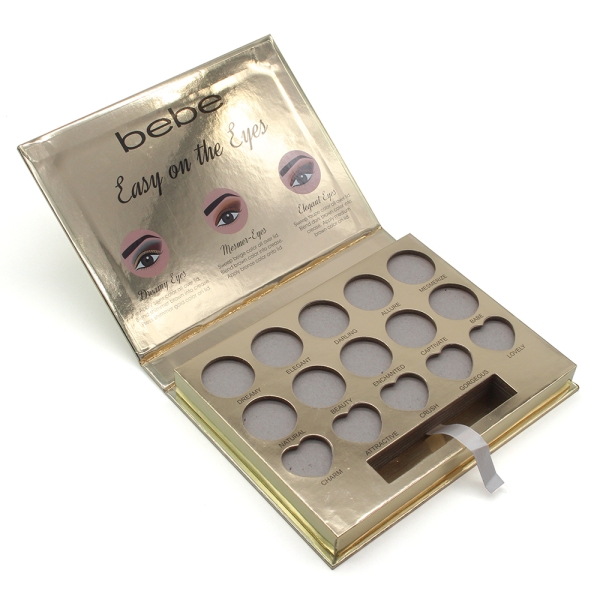 Benutzerdefinierte Logo leerer Papierkarton Make -up -Palette