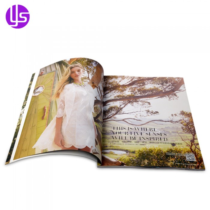 China Manufacturer Wholesale High Quality Custom Full Color Cheap Product Advertising Perfect Bound A4 Fashion Magazine Printing