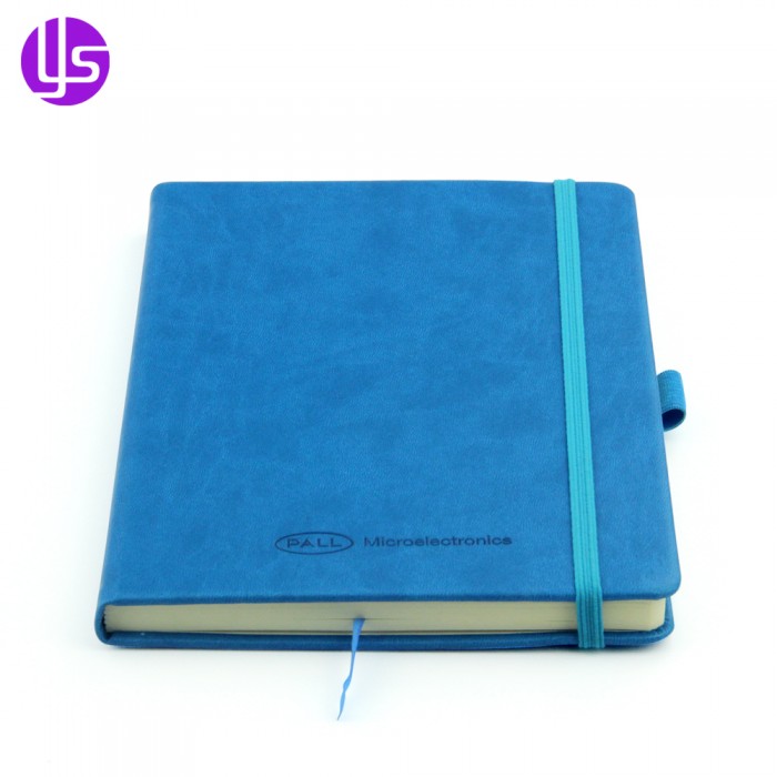 Hersteller kundenspezifischer A5-PU-Ledereinband Moleskine-Notizbuch-Tagebuchdruck