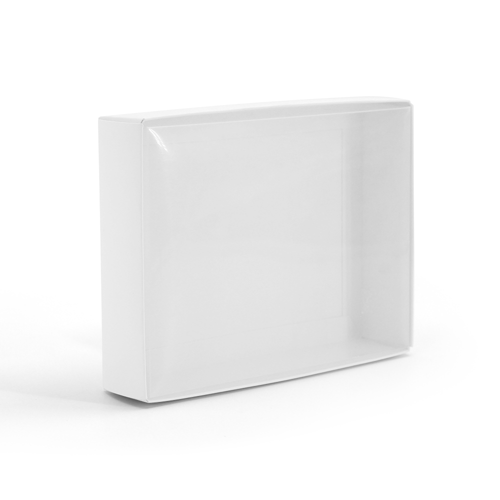 Flat Fold Gift Box with Clear PET Cover